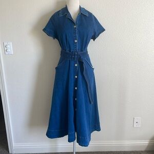 Gracia Denim t shirt dress
